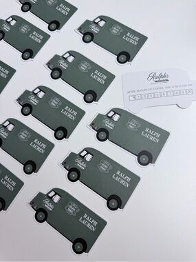 Polo Ralph Lauren Ralph’s Coffee Punch Cards Bundle Of 15 Loyalty Cards